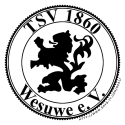 Vereinswappen: TSV 1860 Wesuwe e.V.