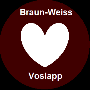 Vereinswappen: Braun-Weiss Voslapp